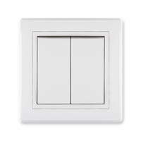 Sklopka serijska 10A 250V bela 606.000 Aling Prestige Line