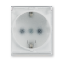 Prikljucnica dvopolna 16A plast. sa poklopcem PROVIDNO BELA 653.0T Aling Mode