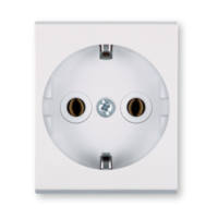 Prikljucnica dvopolna 16A plast. bela 651.0 Aling Mode