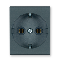 Prikljucnica dvopolna 16A 2M plast. Antracit 651.A Aling Mode
