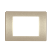 Maska cetvorostruka 4M METALIK ZLATNA 6504.G Aling mode