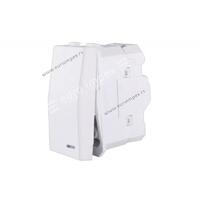 734401.2 Sklopka ukrsna 16AX 250V ˜ sa lokatorom Signal BELA Nopal Lux Interio