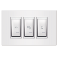 72310.00 UNIVERZALNI HORIZONTALNI INDIKATOR ZA KUPATILO, 3X16A SA INDIKACIJOM, 3M Aling Experience