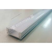 LED PROFIL NADGRADNI ALUMINIJUMSKI SA MAT DIFUZOROM 2000x17,4x7mm AL-509/2 BY39-00123