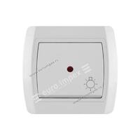 Taster svetla sa sig.sij. 10A/250V, vijčana veza 14.01.013 STATUS METALKA