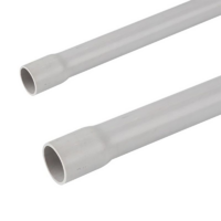 PVC KRUTA KABLOVSKA CEV fi25mm 3m SIVA 320N IP40 SAMOGASIVA EC D25-3m 50025 Elmark