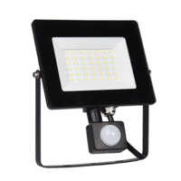 LED REFLEKTOR 30W SLIM CRNI 5500K SA SENZOROM 98HELIOS30SEN Elmark