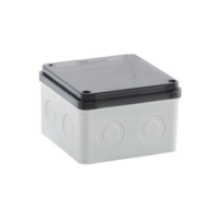 RAZVODNA KUTIJA OG 110x110x74mm PROVIDNI POKLOPAC IP65 ABS MD9061 Adal Pano