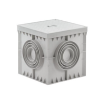 PODNA UKOPAVAJUCA RAZVODNA KUTIJA 200x200x200mm IP54 PVC SAHT 20x20 MD9140 Adal Pano