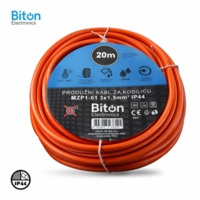 PRODUZNI KABL ZA KOSILICU 20m NARANDZASTI 3x1,5mm MZP1-01 500175